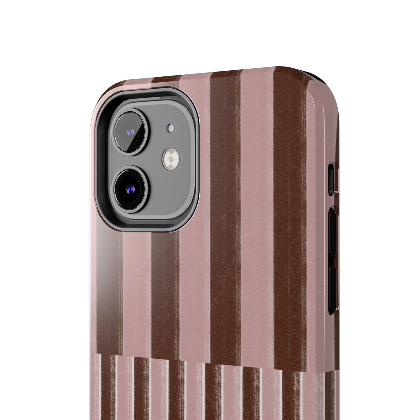 February Pink and Brown Phone Case