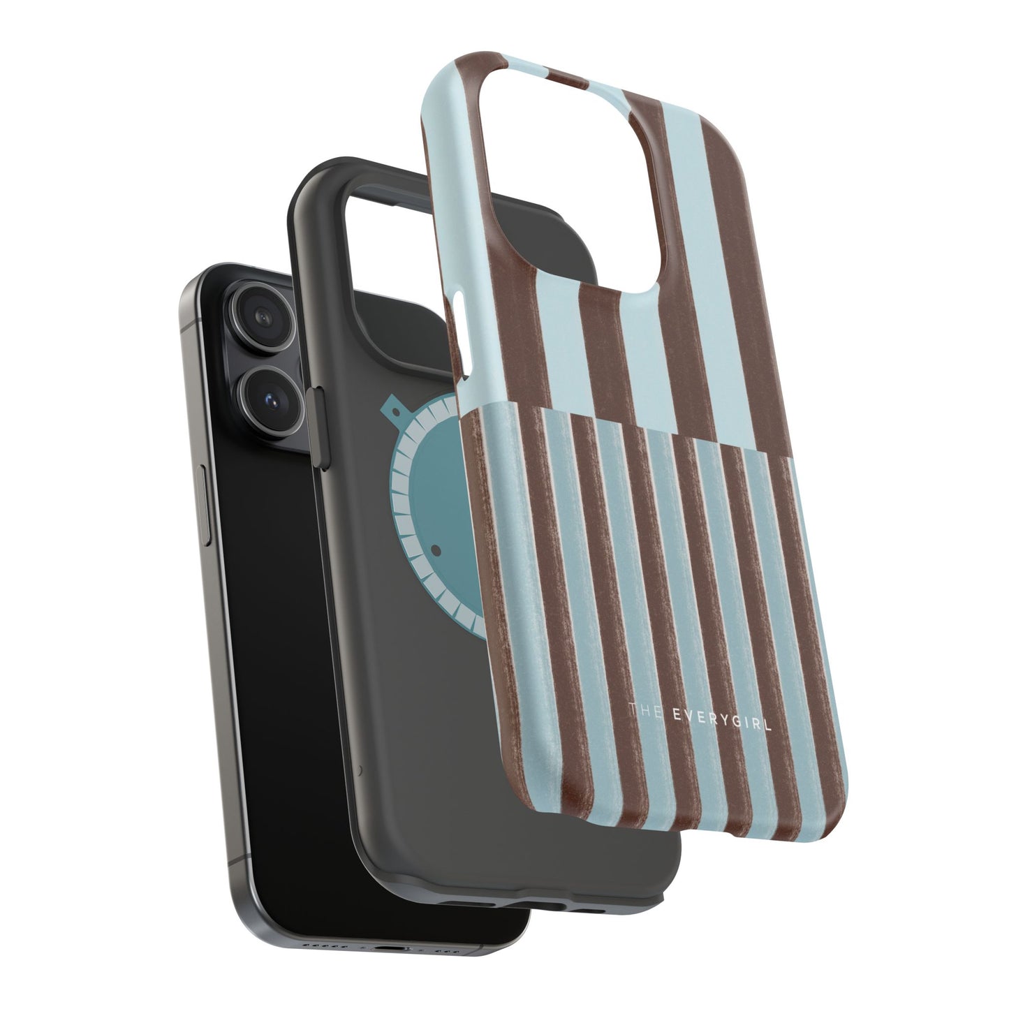 Blue & Brown Contrast Phone Case