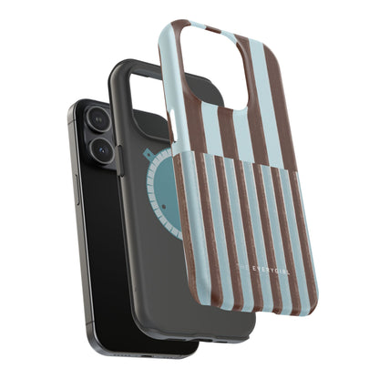 Blue & Brown Contrast Phone Case
