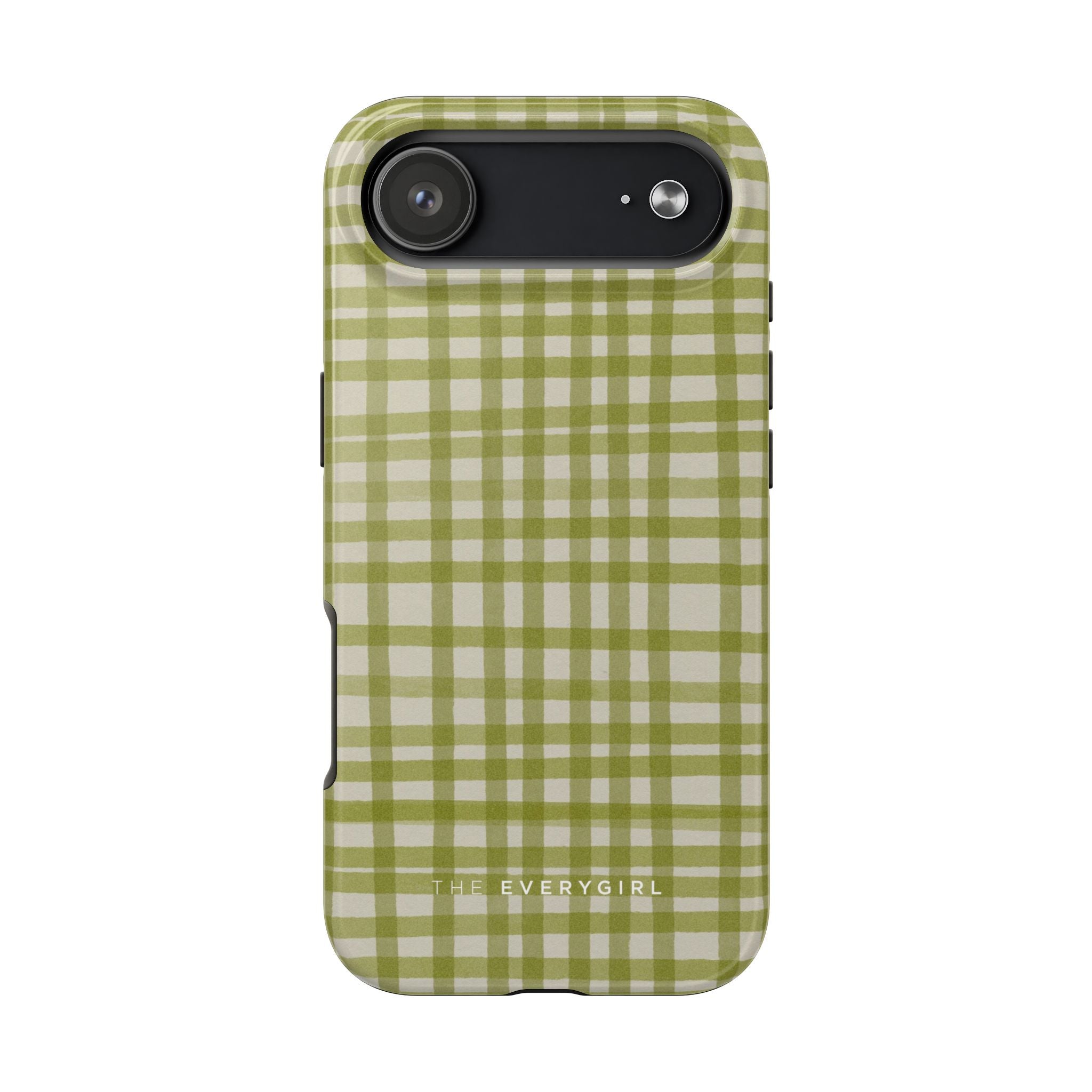 Green Gingham Phone Case