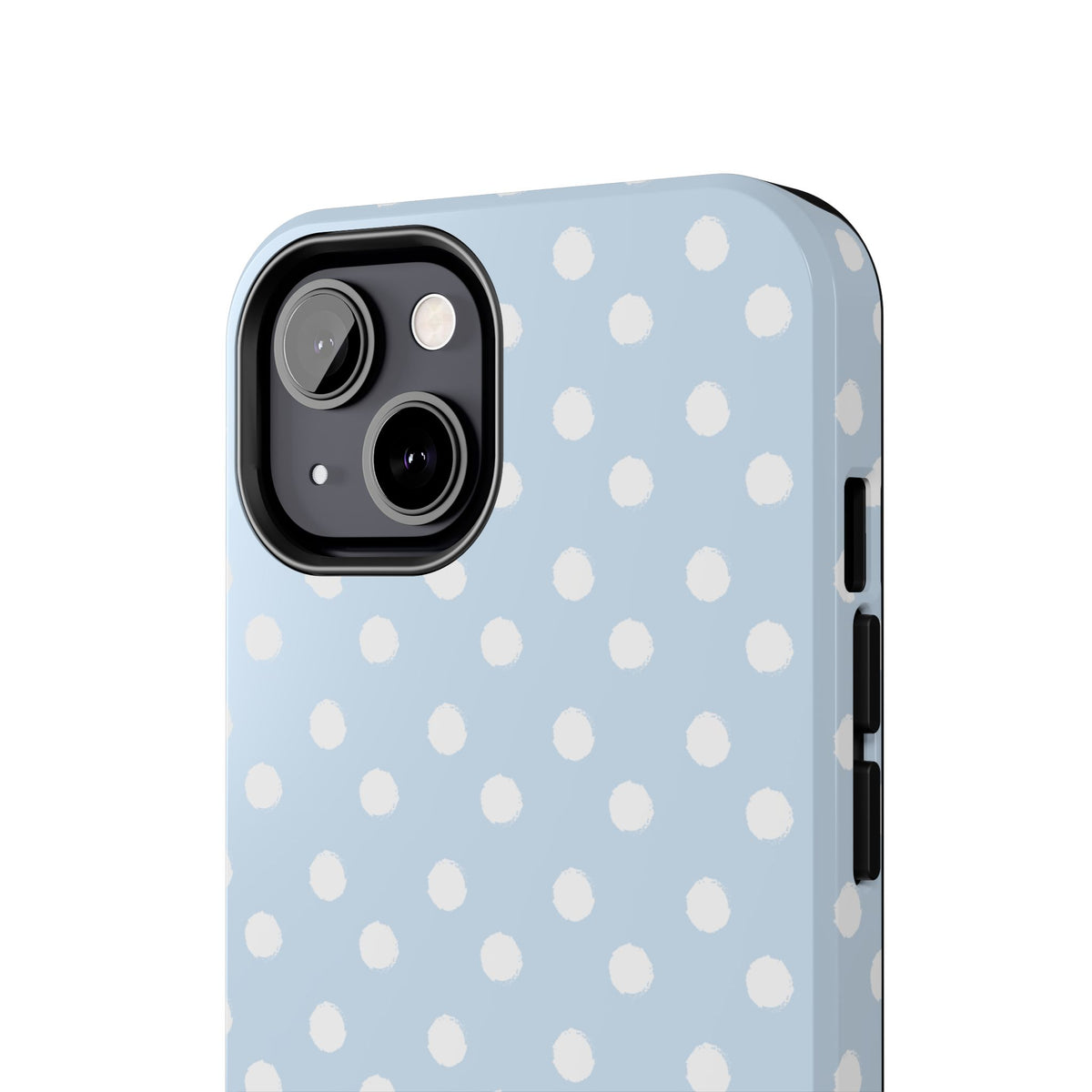 Blue & White Polka Dots Phone Case