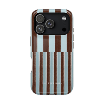 Blue & Brown Contrast Phone Case
