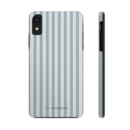 Muted Blue Stripe IPhone Case