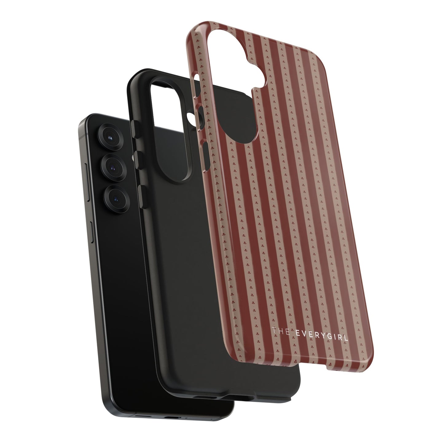 Muted Red Stripe IPhone Case