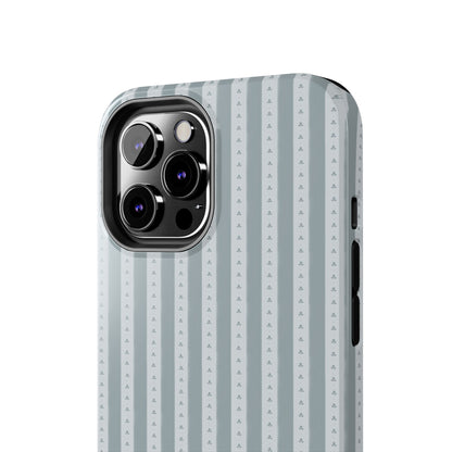 Muted Blue Stripe IPhone Case