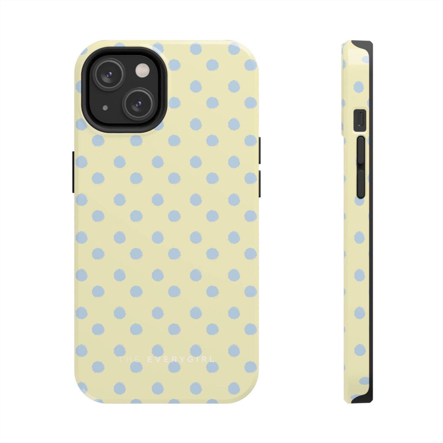 Third Coast – Yellow & Blue Polka Dots Phone Case
