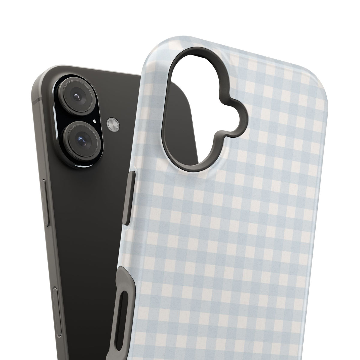 Nancy Meyers Inspired Blue Gingham Phone Case
