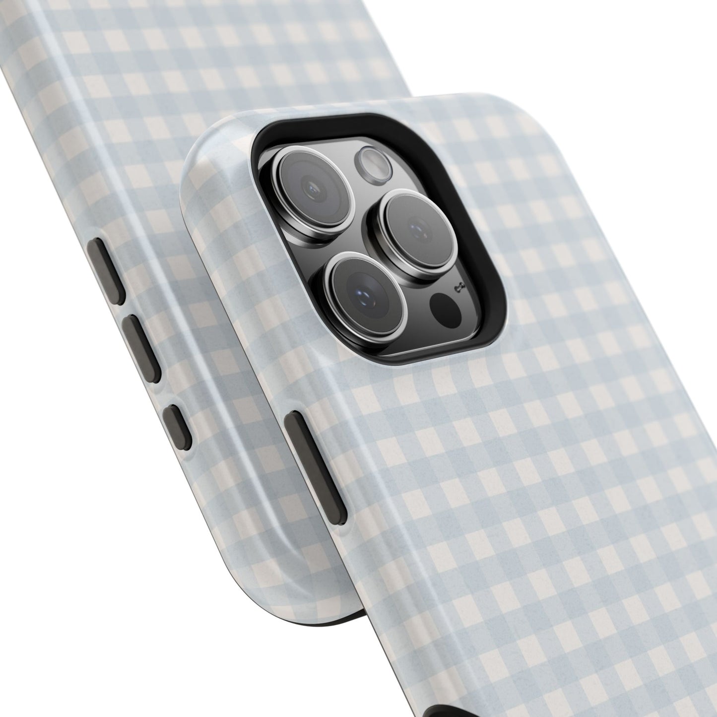 Nancy Meyers Inspired Blue Gingham Phone Case