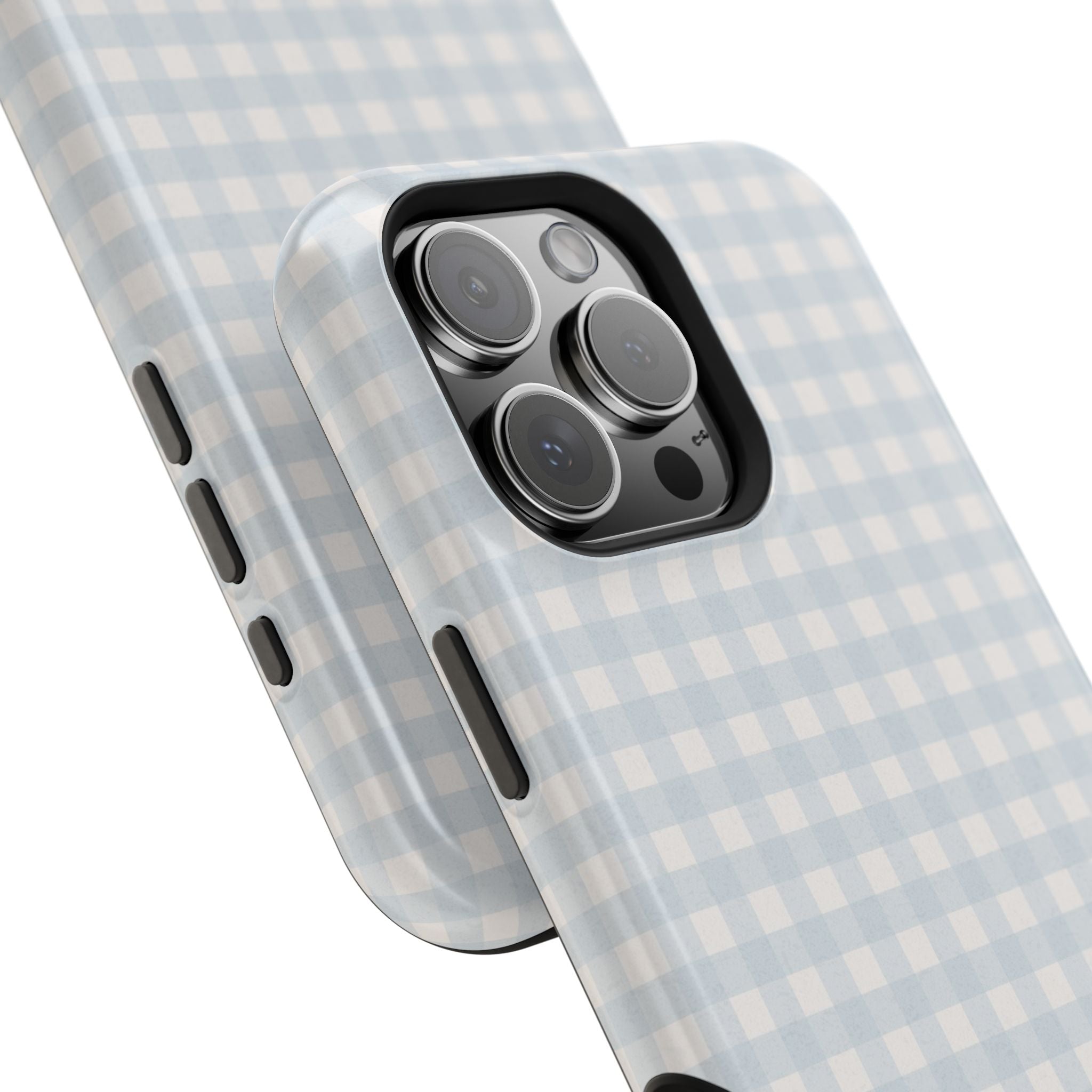 Nancy Meyers Inspired Blue Gingham Phone Case