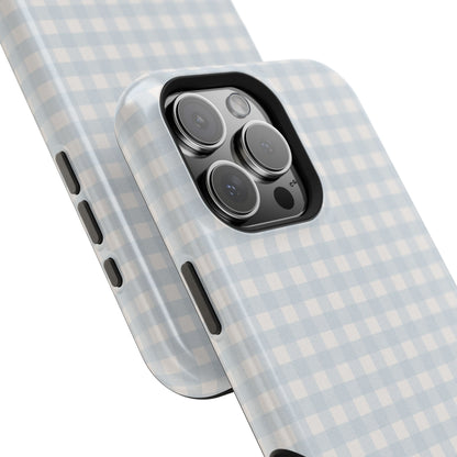 Nancy Meyers Inspired Blue Gingham Phone Case