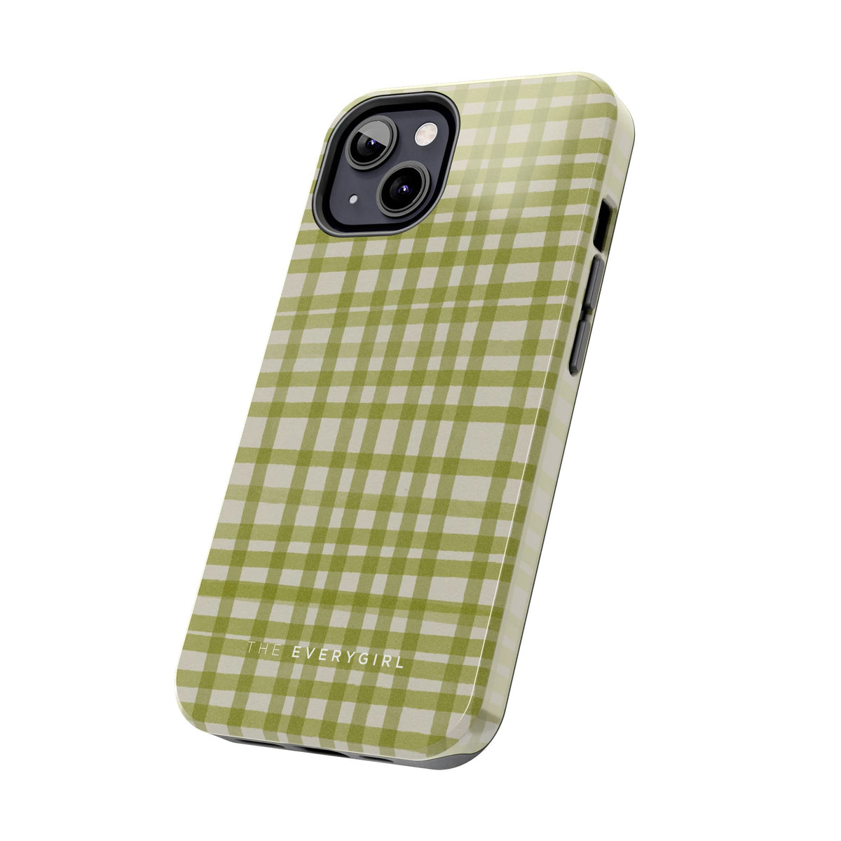 Green Gingham Phone Case