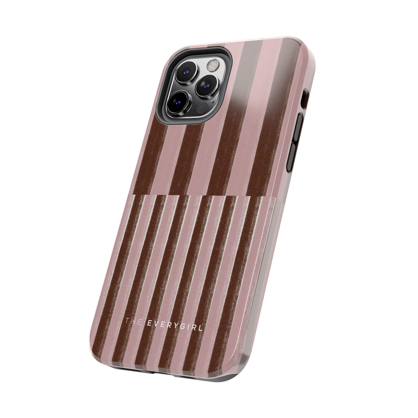 February Pink and Brown Phone Case