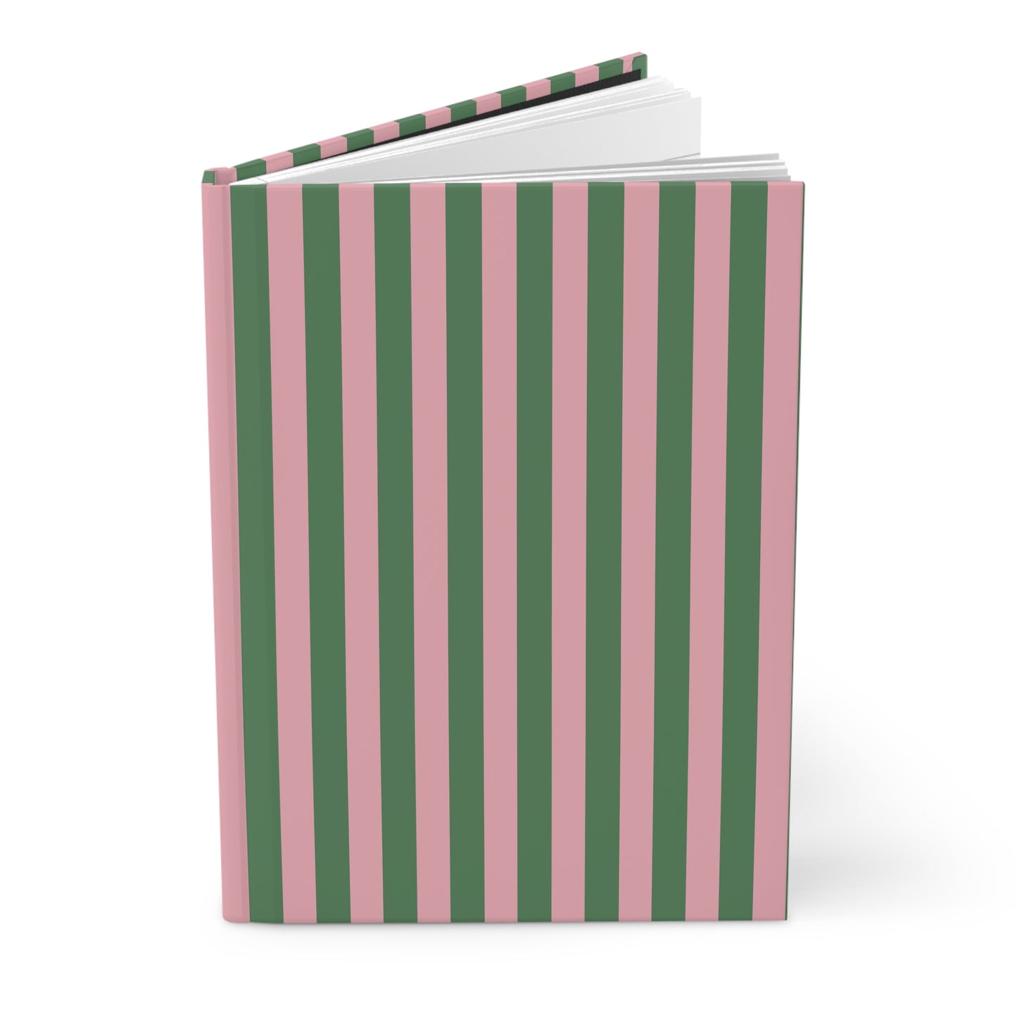 Pink & Green Stripped Journal