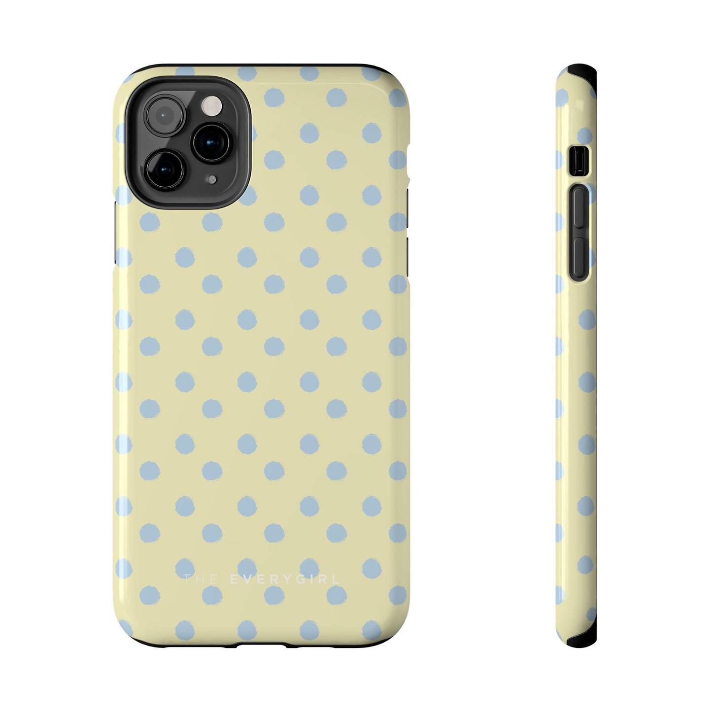 Third Coast – Yellow & Blue Polka Dots Phone Case