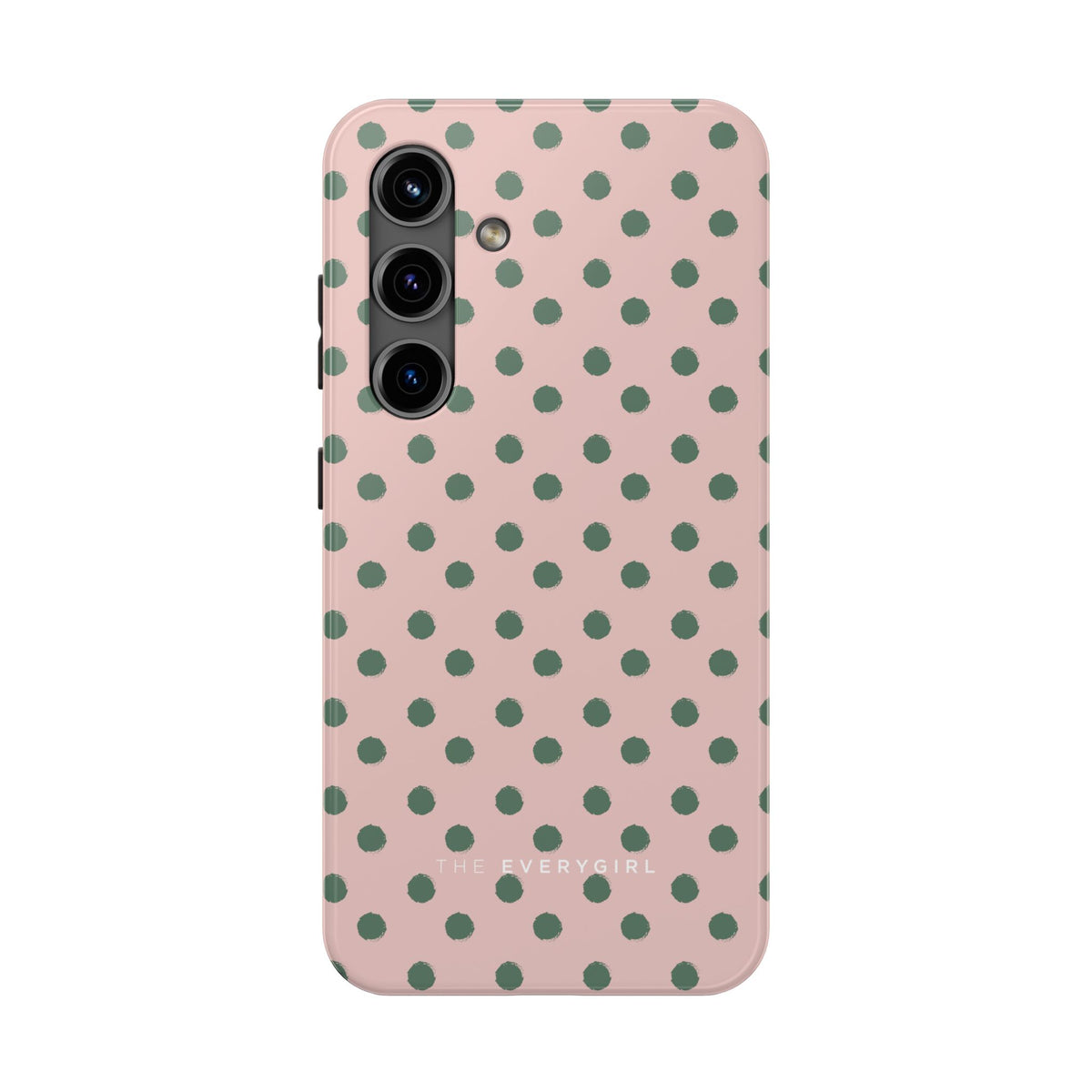 Pink & Green Polka Dots Phone Case