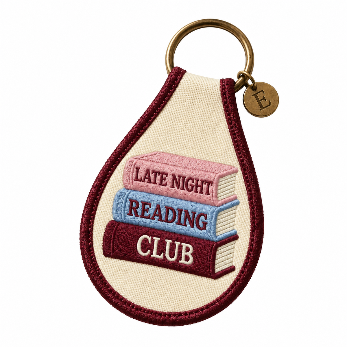 Late Night Reading Club Keychain