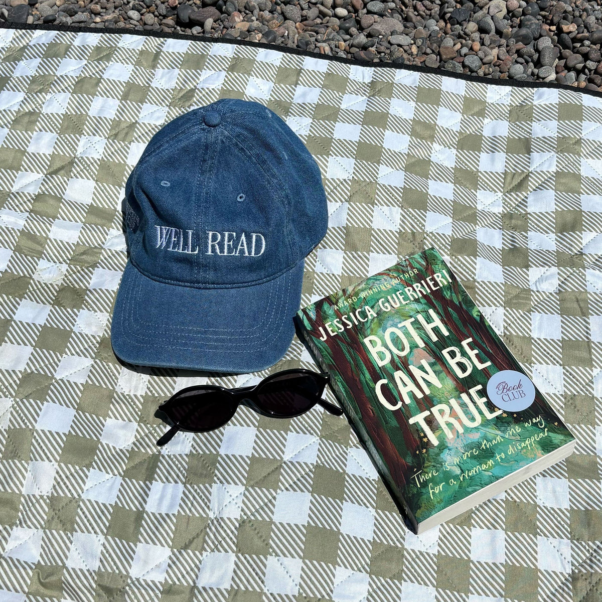 Well Read Denim Baseball Cap
