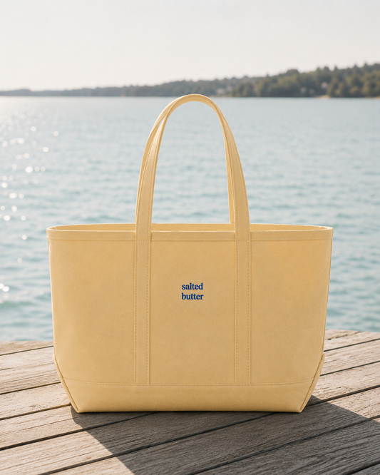 Salted Butter Heavy Duty Boat Tote