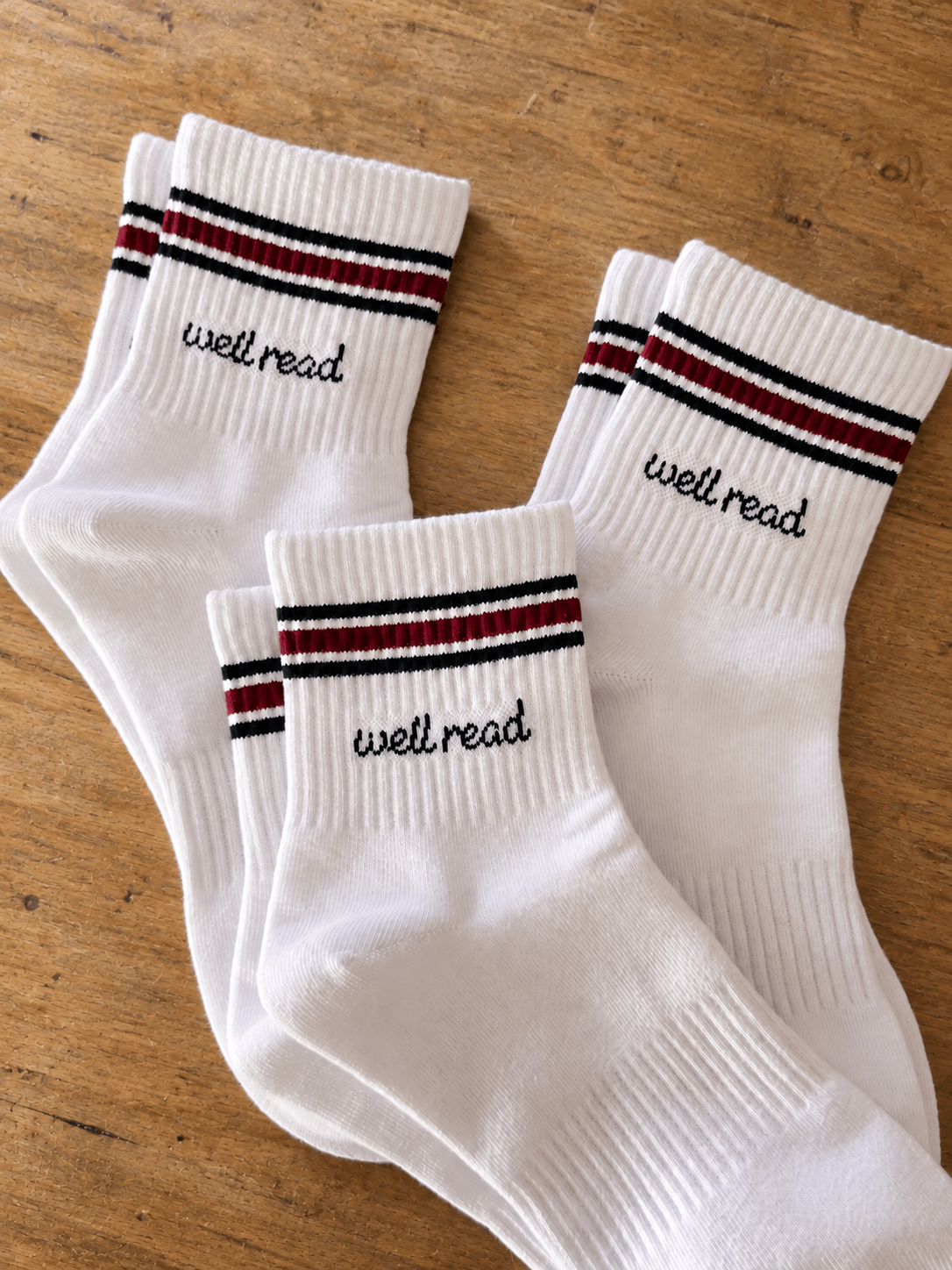 Well-Read Crew Sock