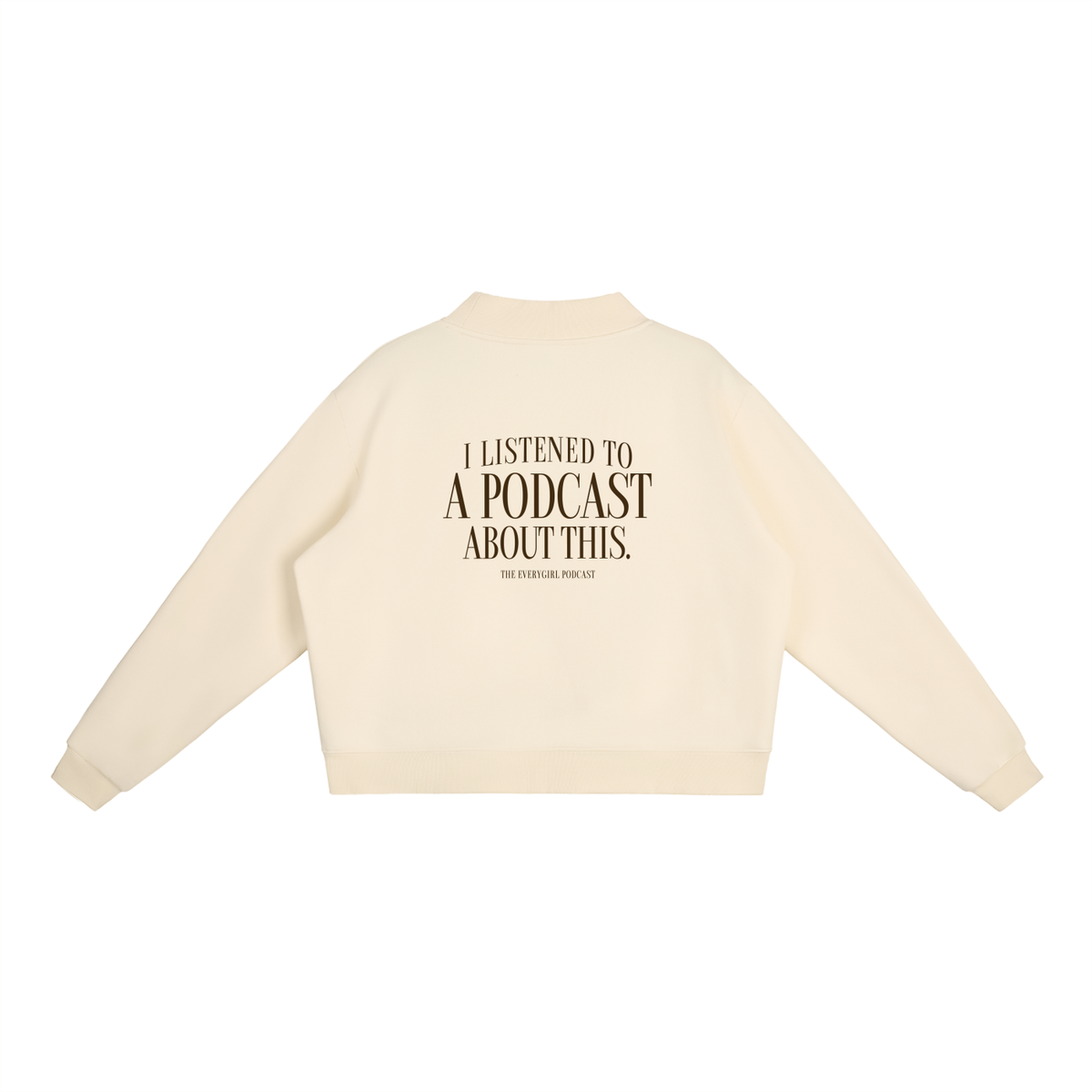 Podcast Fleece Mockneck Crew