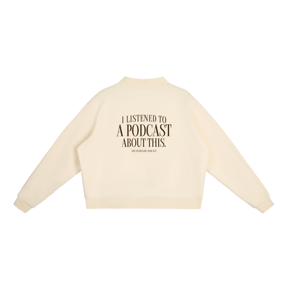 Podcast Fleece Mockneck Crew