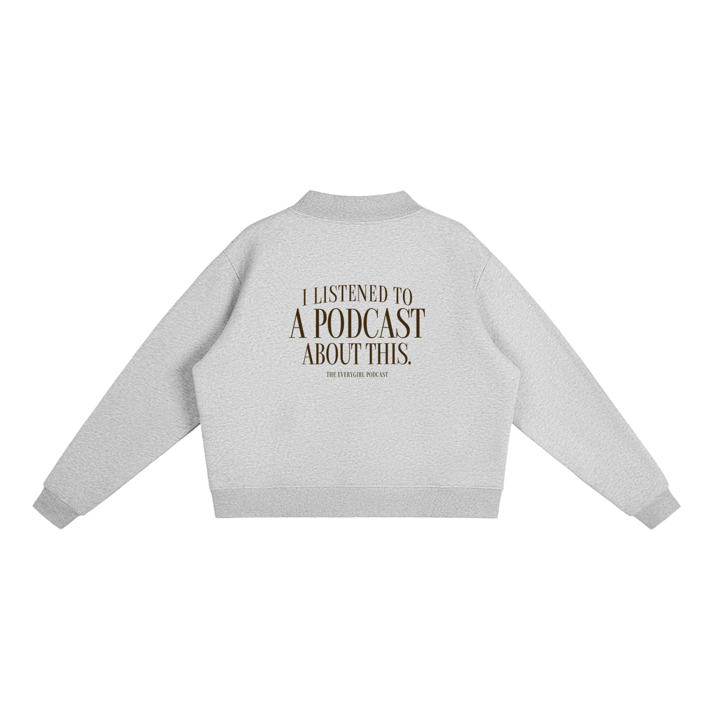 Podcast Fleece Mockneck Crew