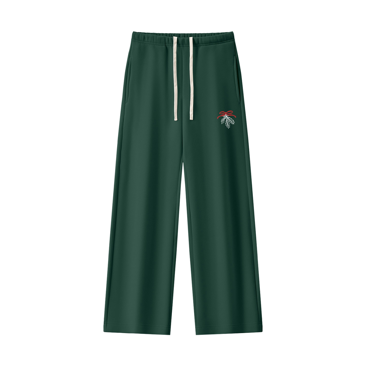 Holly Bow Sweatpants