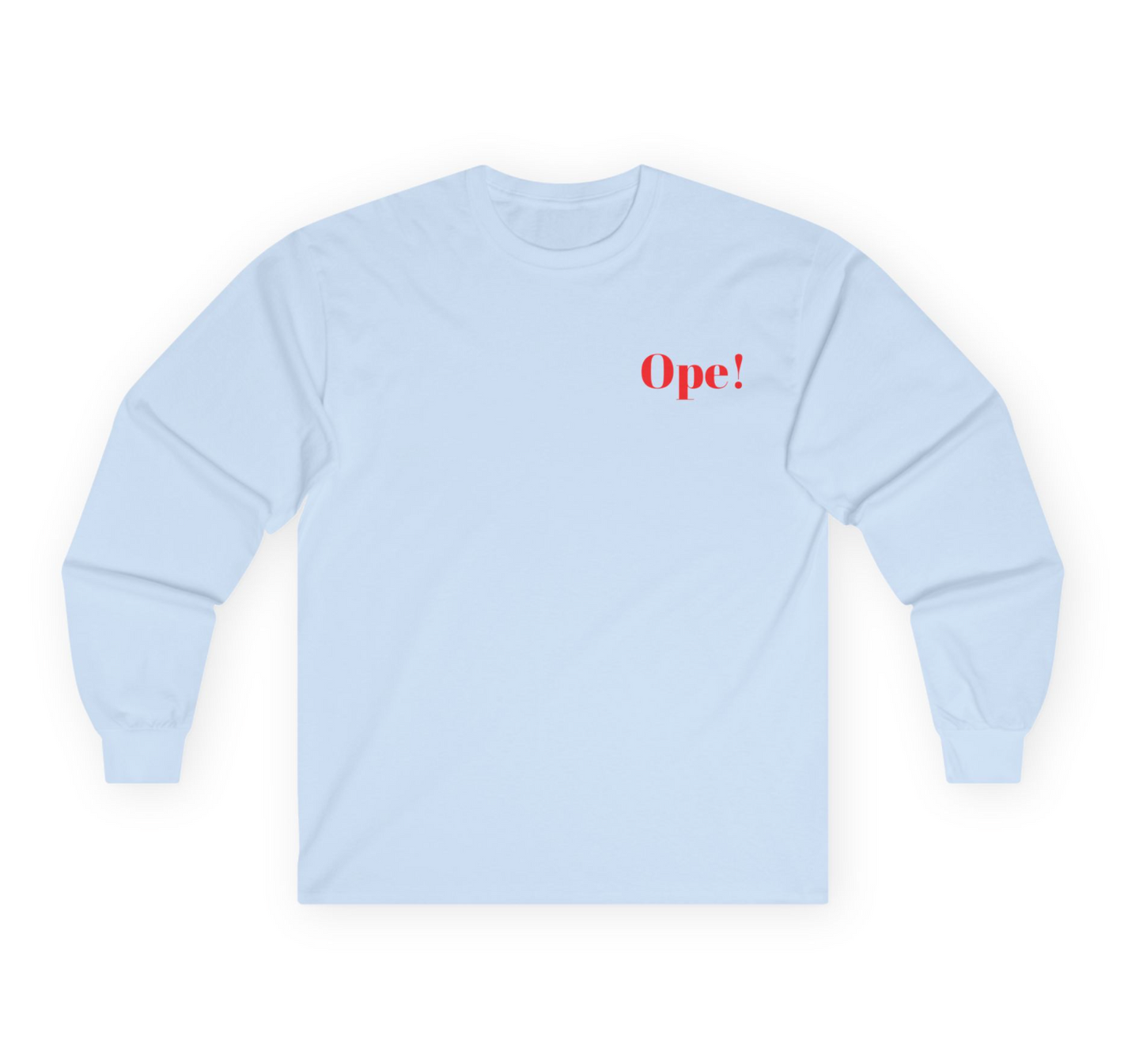 Ope! Long Sleeve Tee