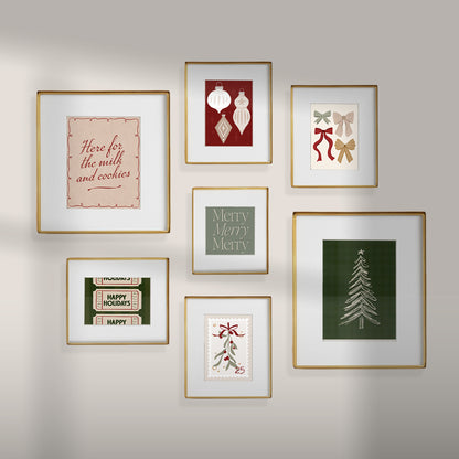 Holiday Gallery Wall Printables