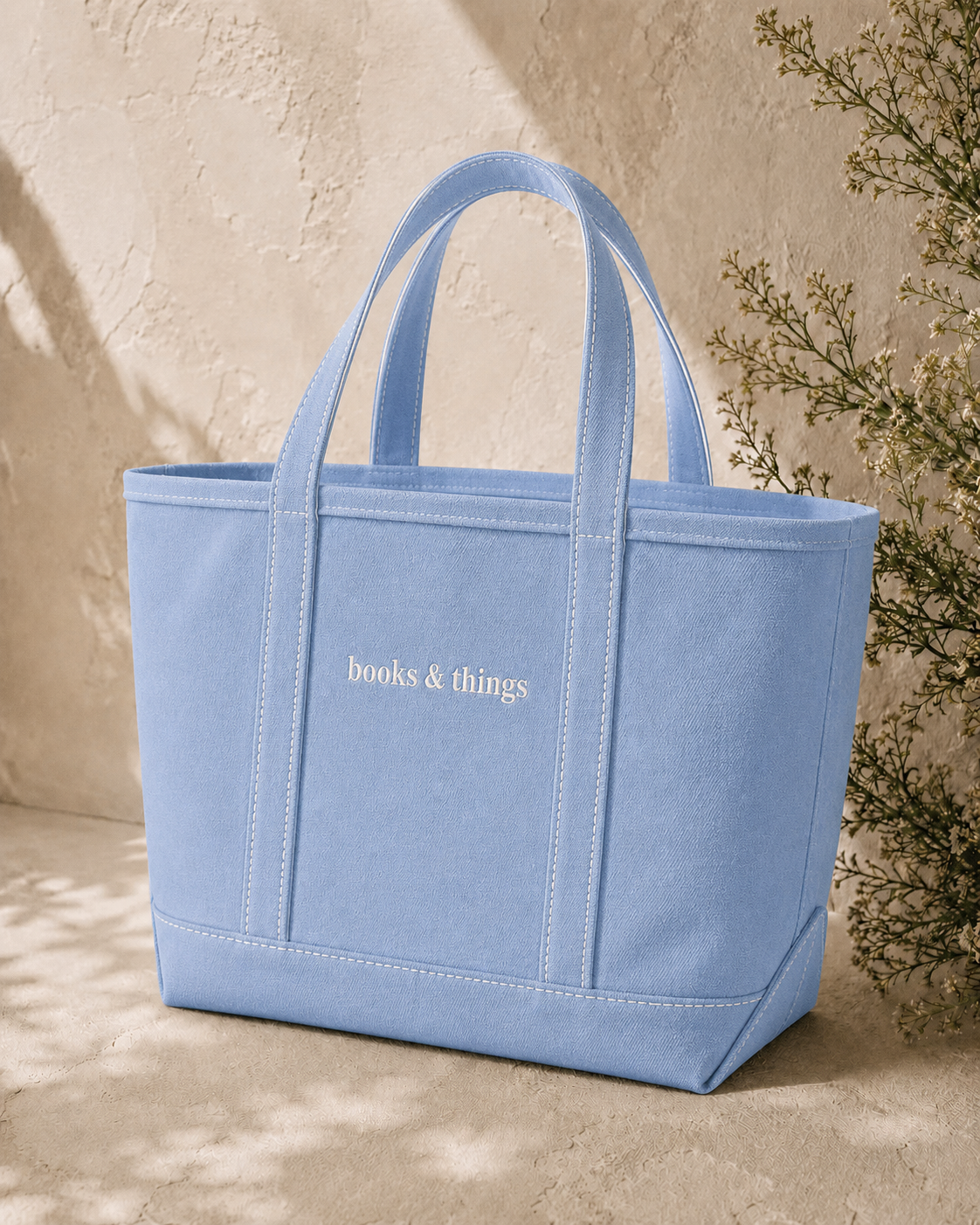 Books & Things Heavy Duty Boat Tote