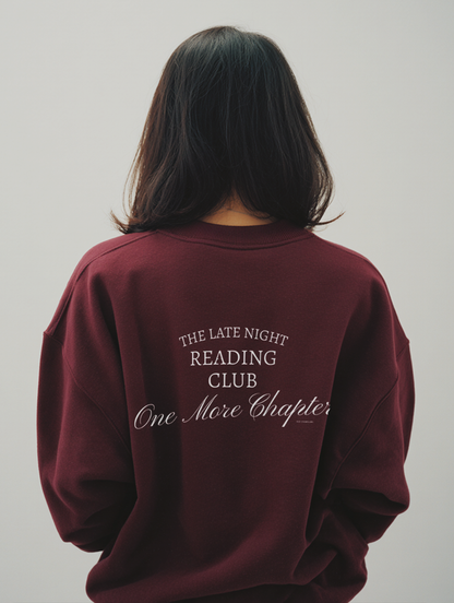 Late Night Reading Club Crewneck