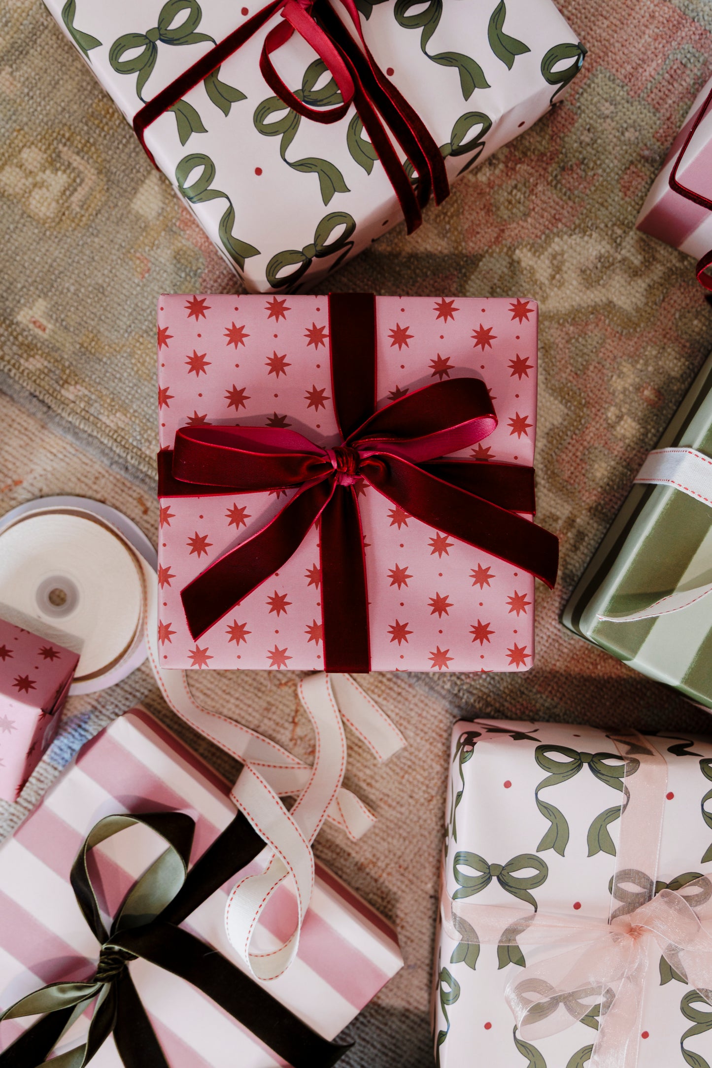 Starburst Gift Wrapping Paper