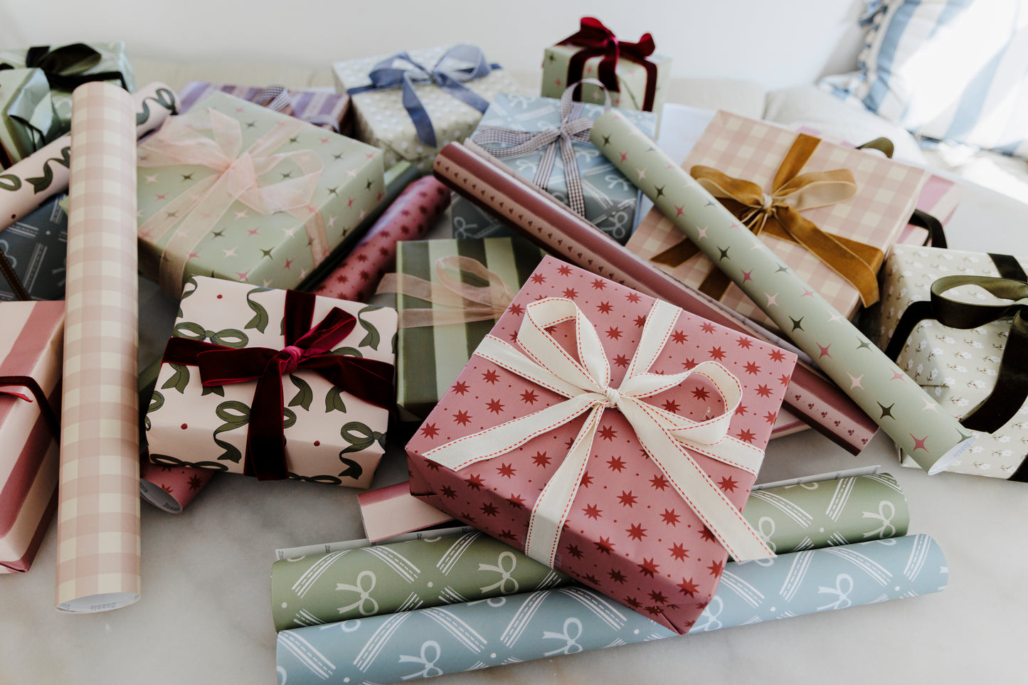 Starburst Gift Wrapping Paper