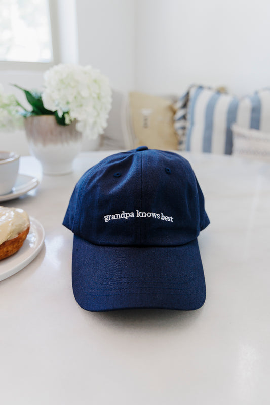 Grandpa Knows Best Cap
