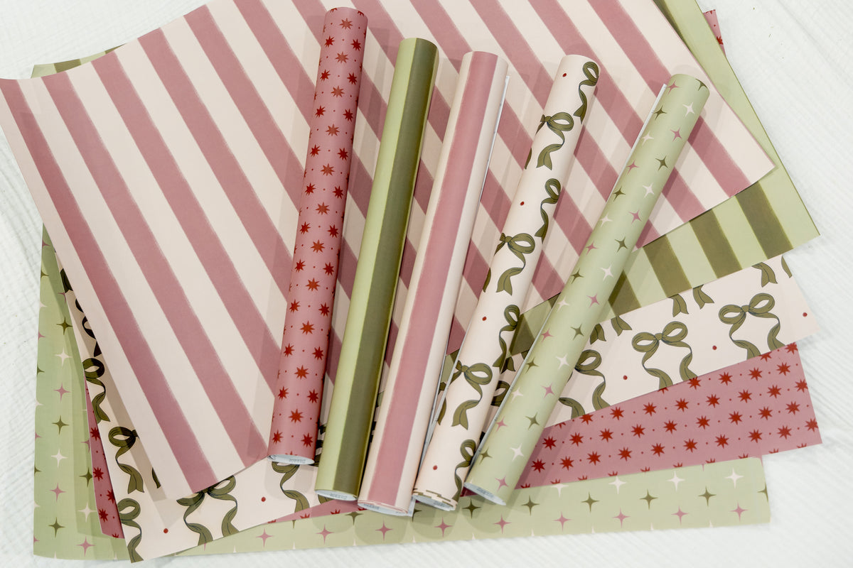 Starburst Gift Wrapping Paper