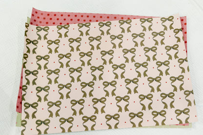Bow Gift Wrapping Paper