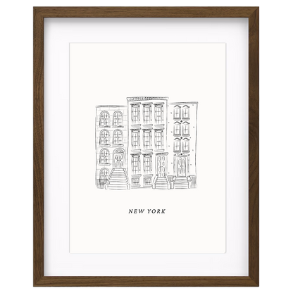 New York City Print Set