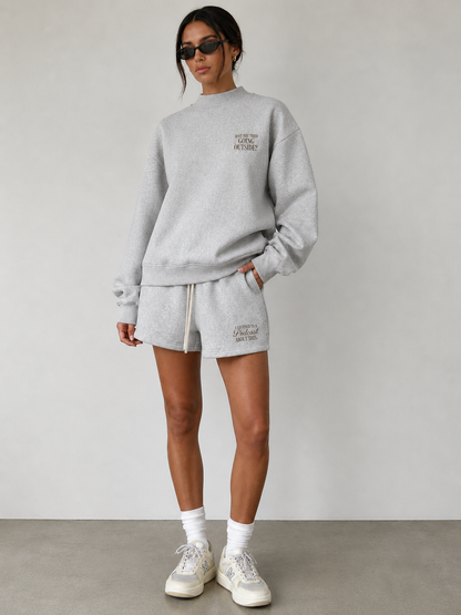 Podcast Fleece Mockneck Crew
