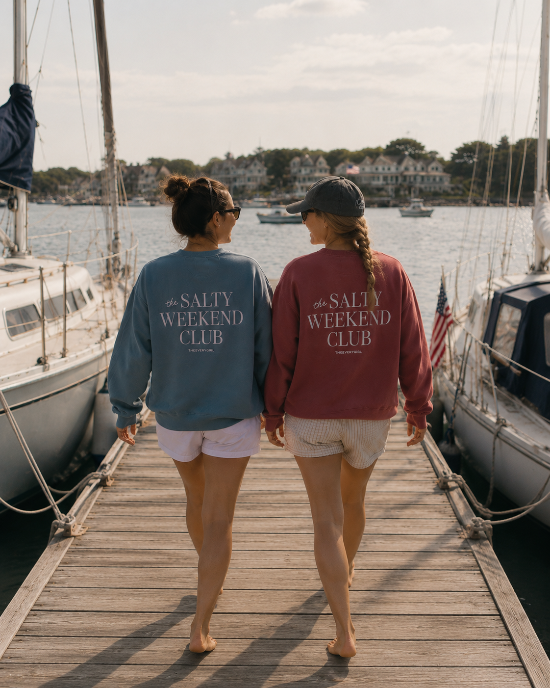 East Coast – The Salty Weekend Club Crewneck