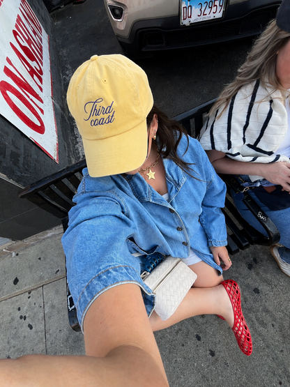 Third Coast – Butter Yellow Washed Cap