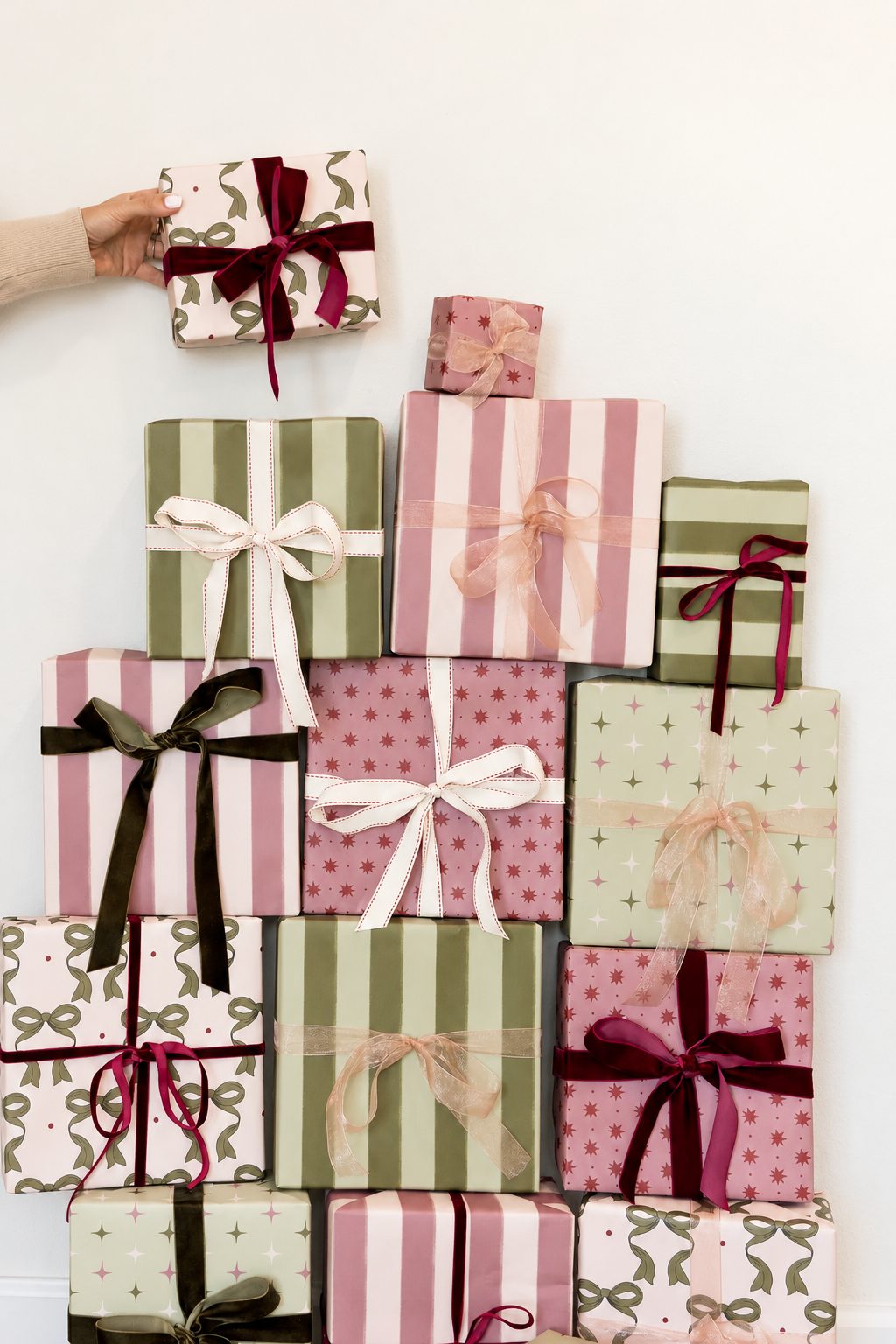 Starburst Gift Wrapping Paper
