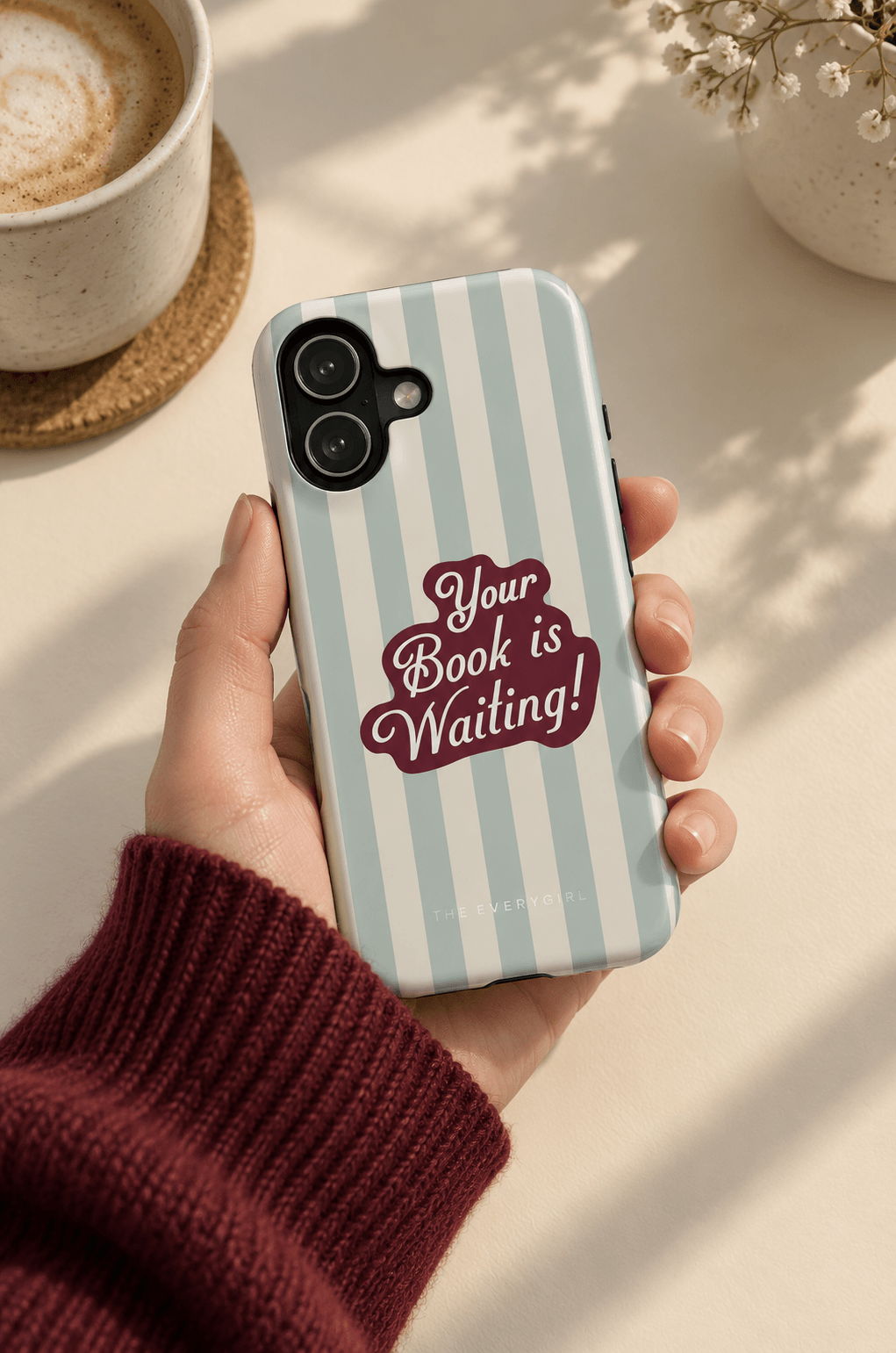 Your Book Is Waiting Phone Case